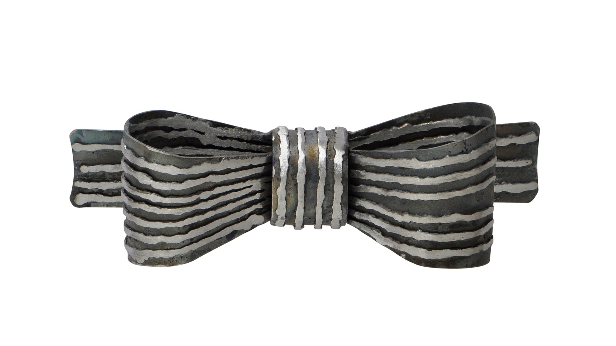 Steel Line Bow Tie